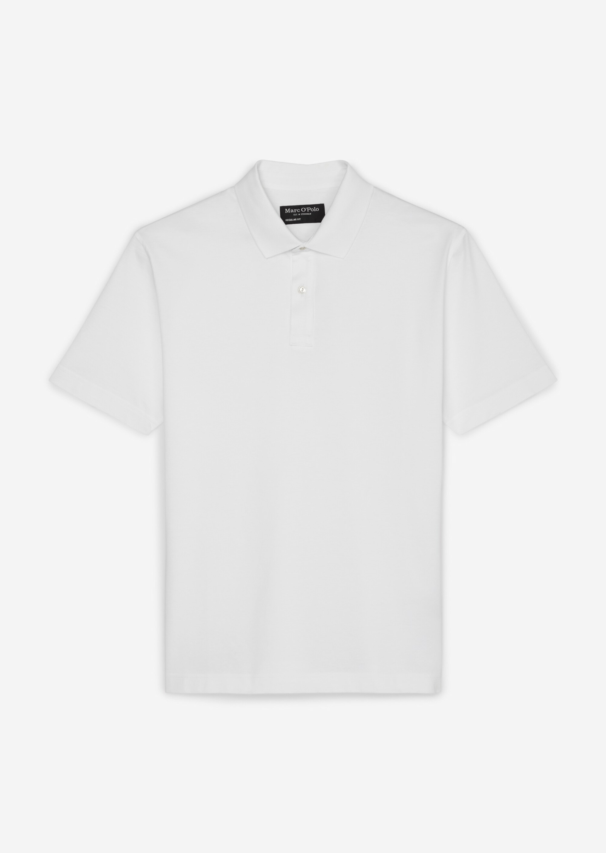 Poloshirt Jersey regular in besonders edler Web-Optik