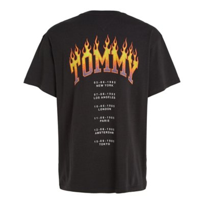Tee-shirt à manches courtes homme Tjm Rlx Vintage Flame TOMMY HILFIGER