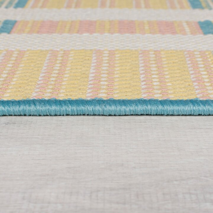 Buitenkleed - Villo Check Multicolor
