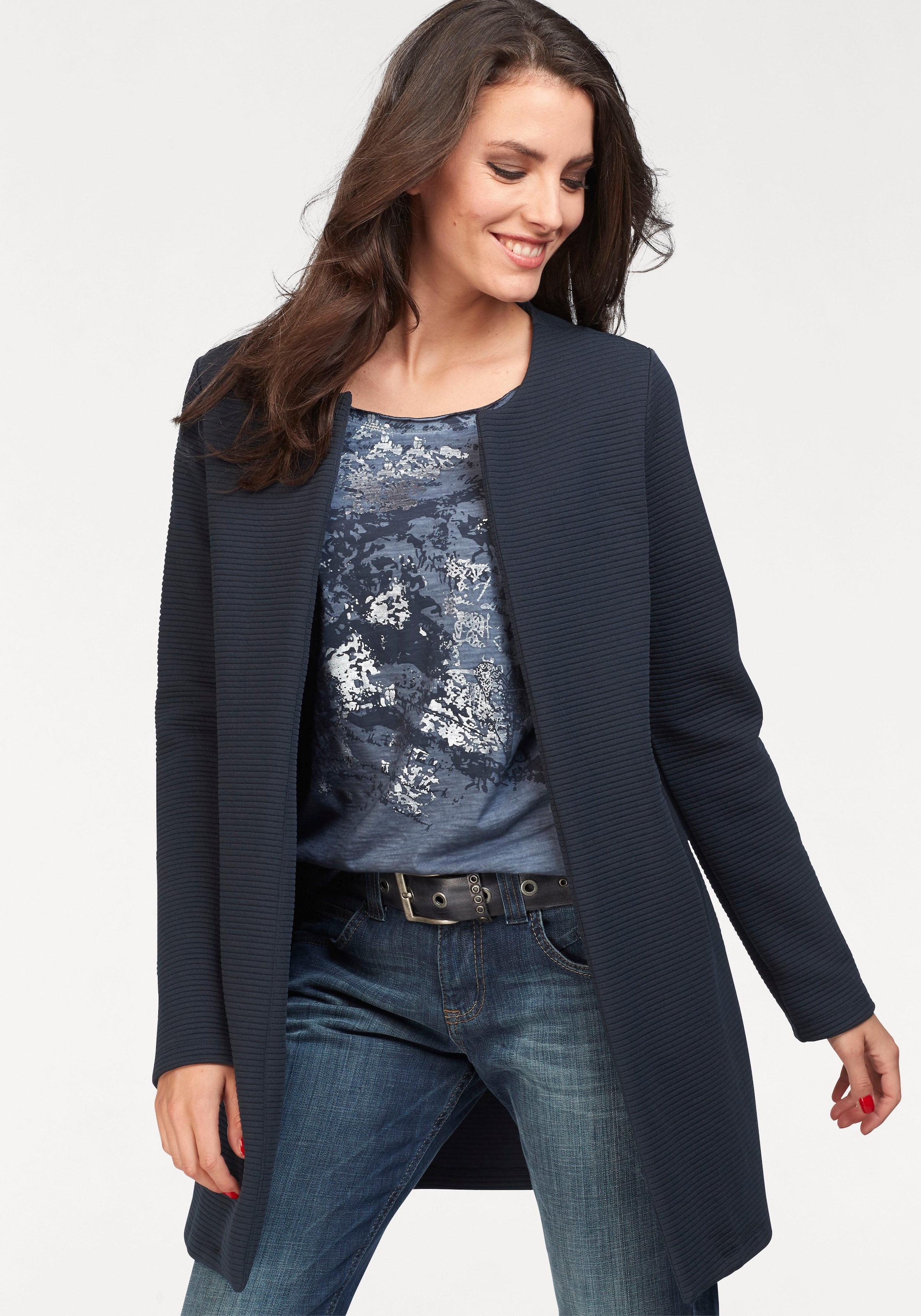 Aniston SELECTED Longblazer , in modischer Länge