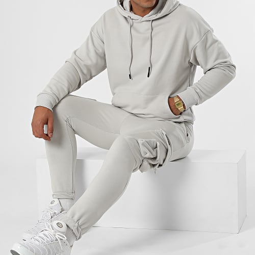 Ensemble De Survêtement LL496 Gris