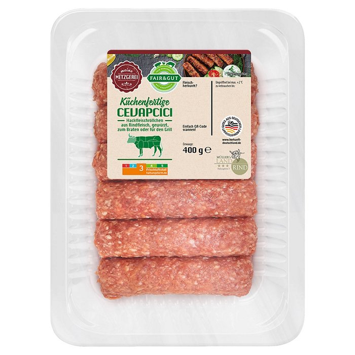 · FAIR&GUT · Rind Cevapcici 400 g