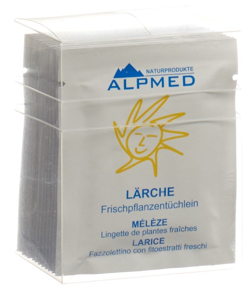 Alpmed Frischpflanzentüchlein<br>13 Stück, Lärche