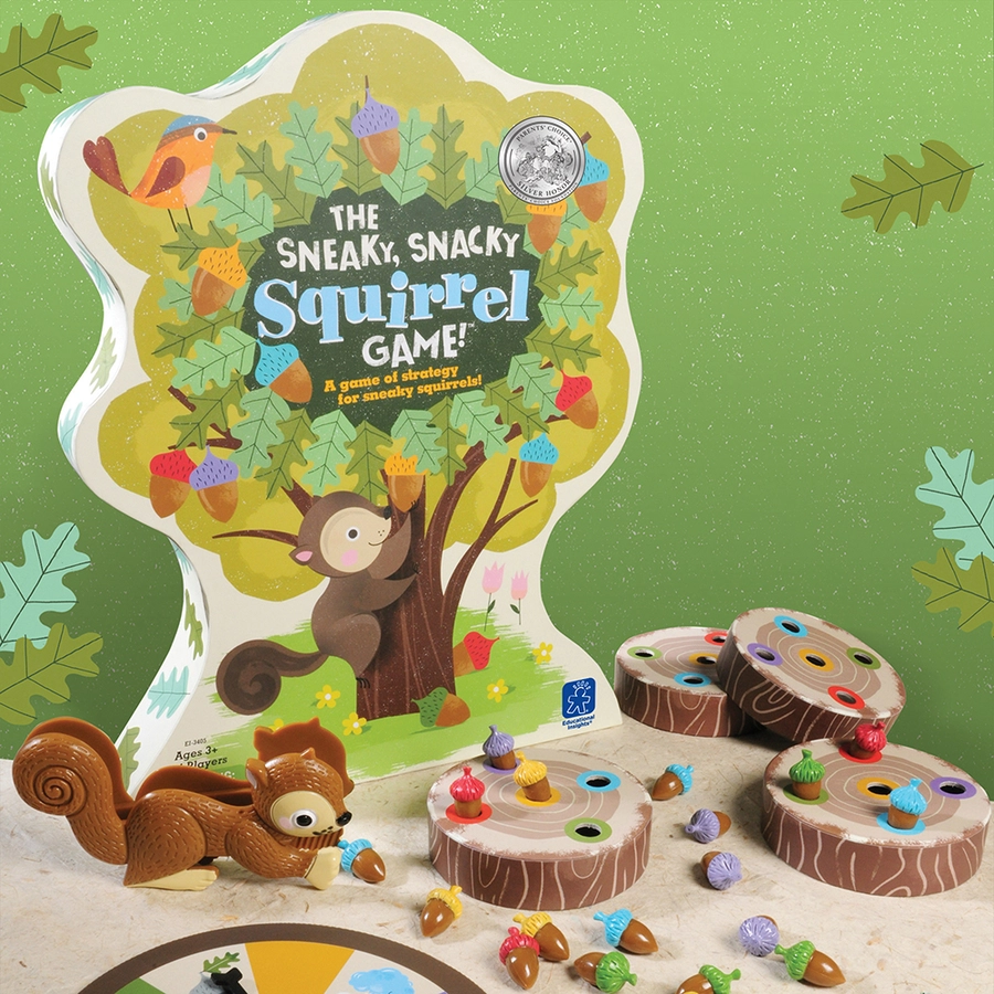 Learning Resources® Farberkennungsspiel Sneaky Snacky Squirrel