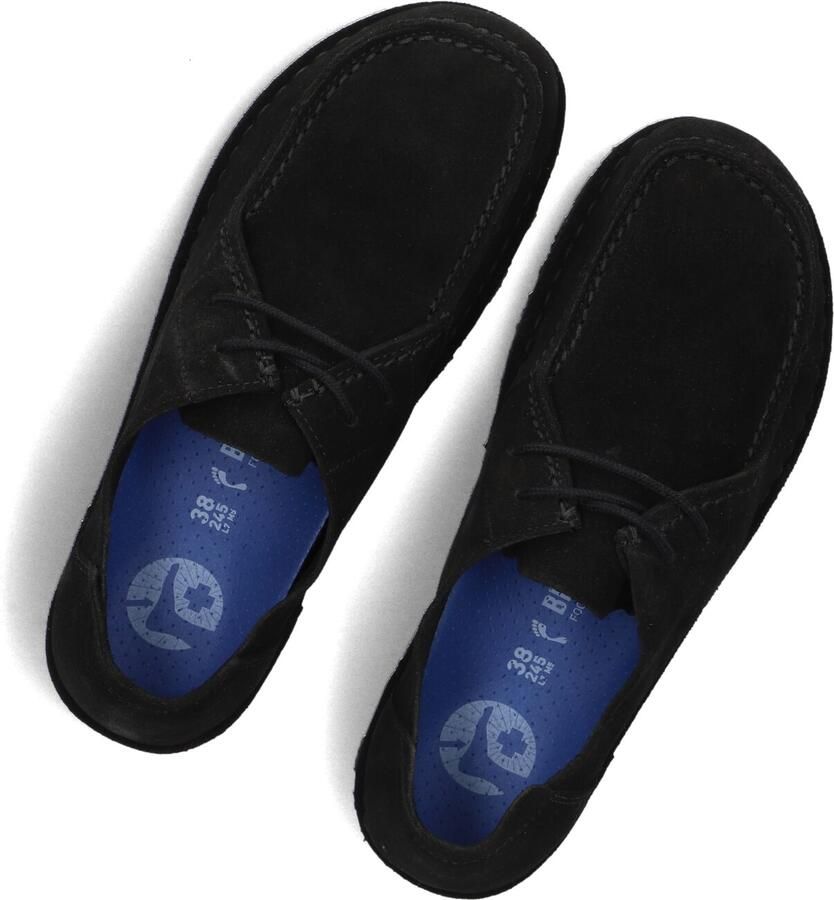 BIRKENSTOCK Veterschoenen Dames Utti Lace W Maat: 40 Materiaal: Suède Kleur: Zwart