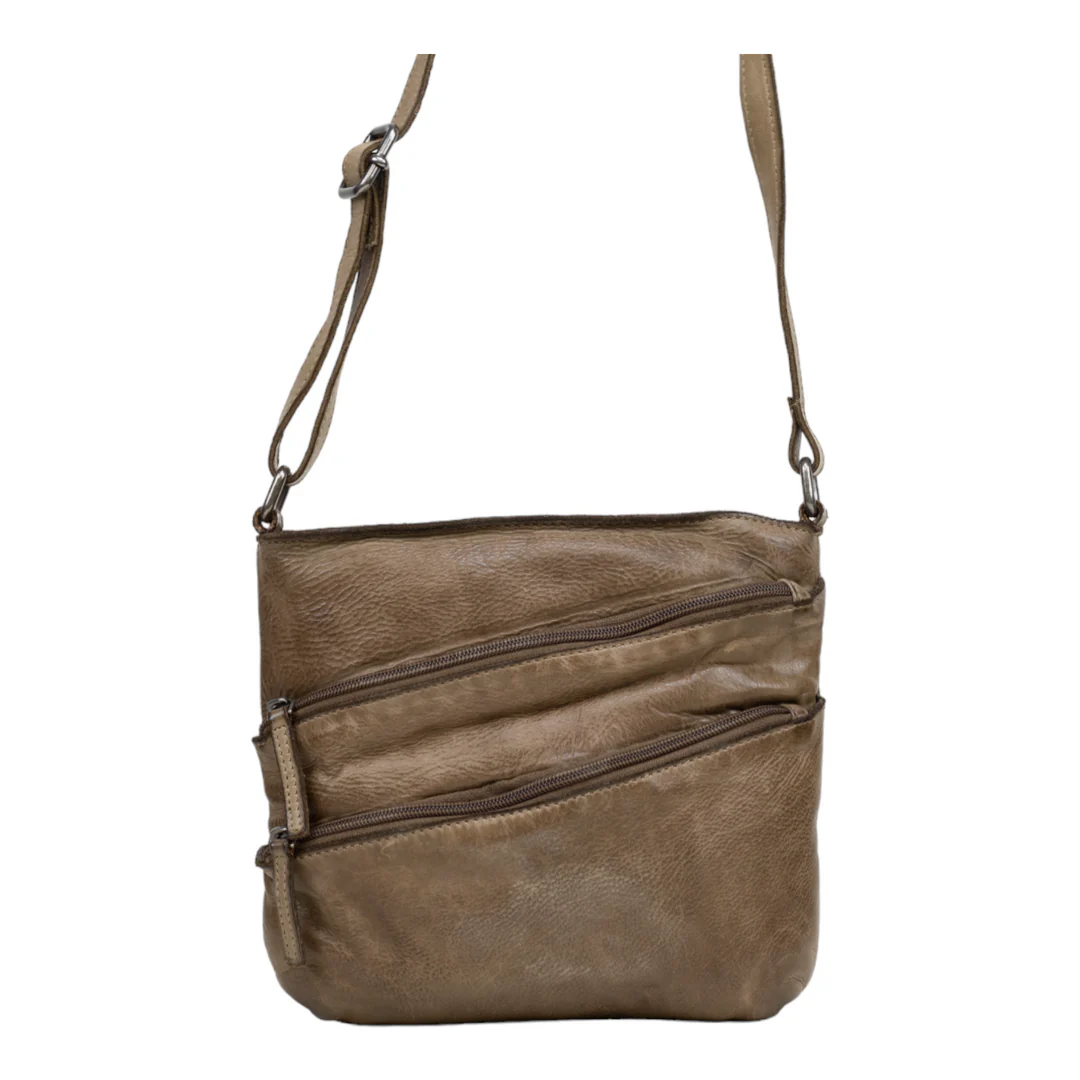DSTRCT Harrington Road Schoudertas Taupe