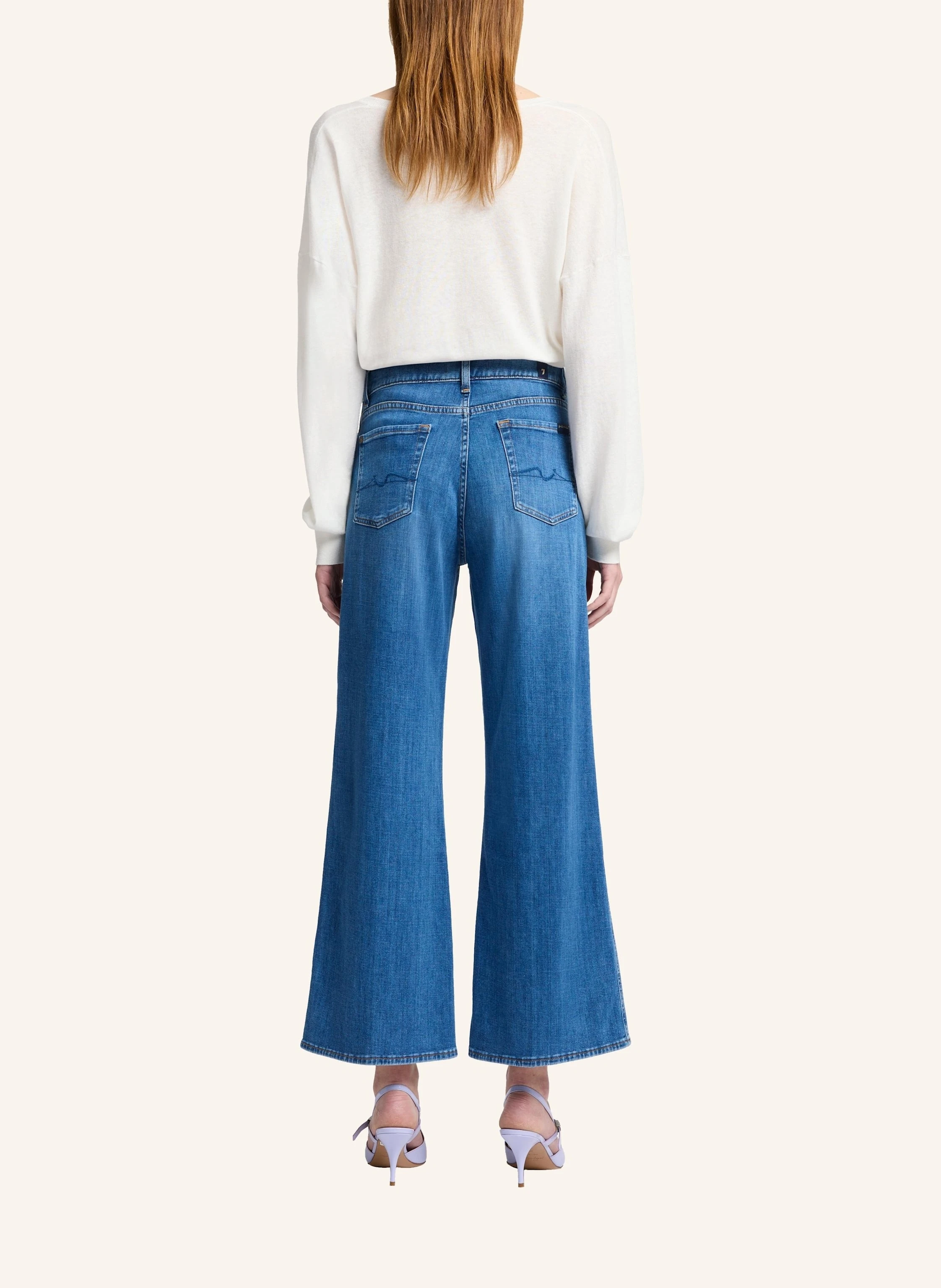 7 for all mankind Jeans LOTTA CROPPED Wide Leg Fit