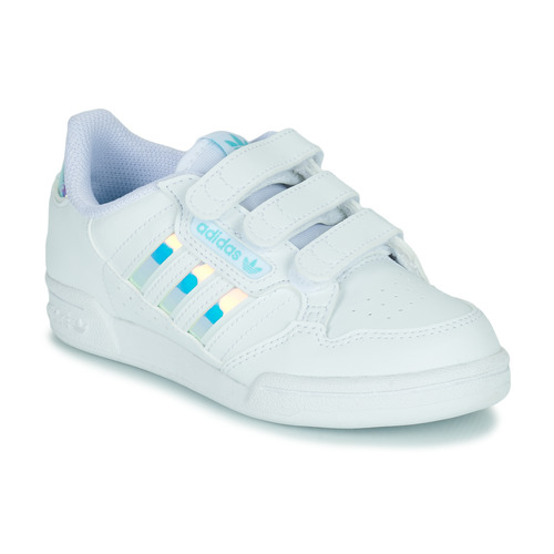 adidas Originals - CONTINENTAL 80 STRI - Blanc / Iridescent