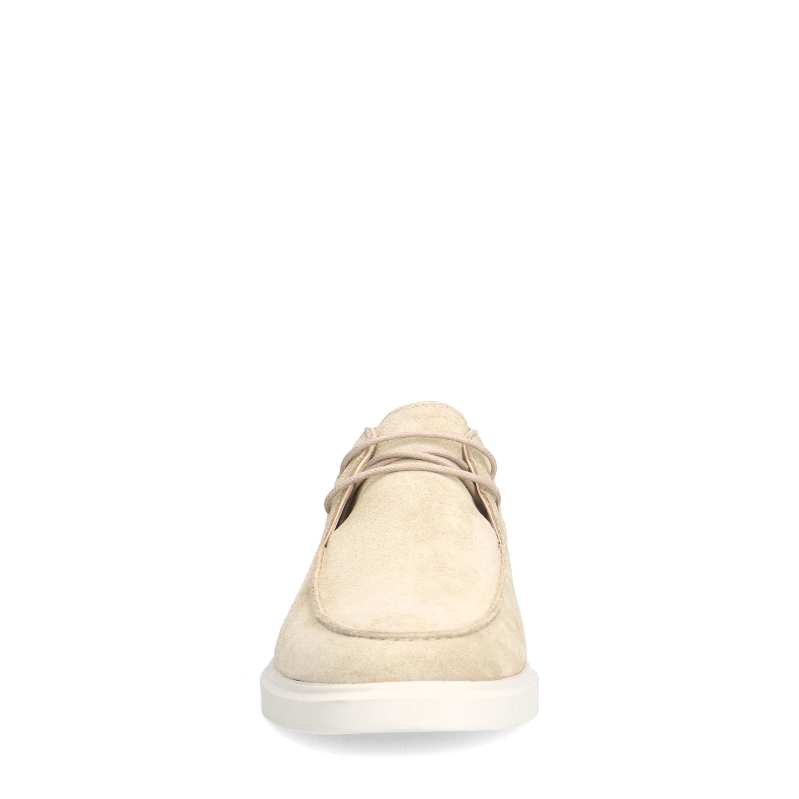 Beige suède veterboots