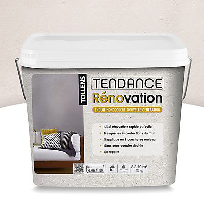 Enduit tendance de rénovation ficelle 10kg