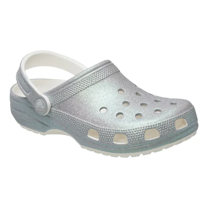 Crocs Classic Iridescent Glitter Clog Instappers Dames