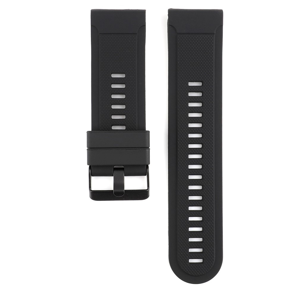 Garmin Fenix 7 / 7 Pro Ersatz Grip Sport Armband aus Silikon (Gelenkumfang: 162-247mm) - Schwarz