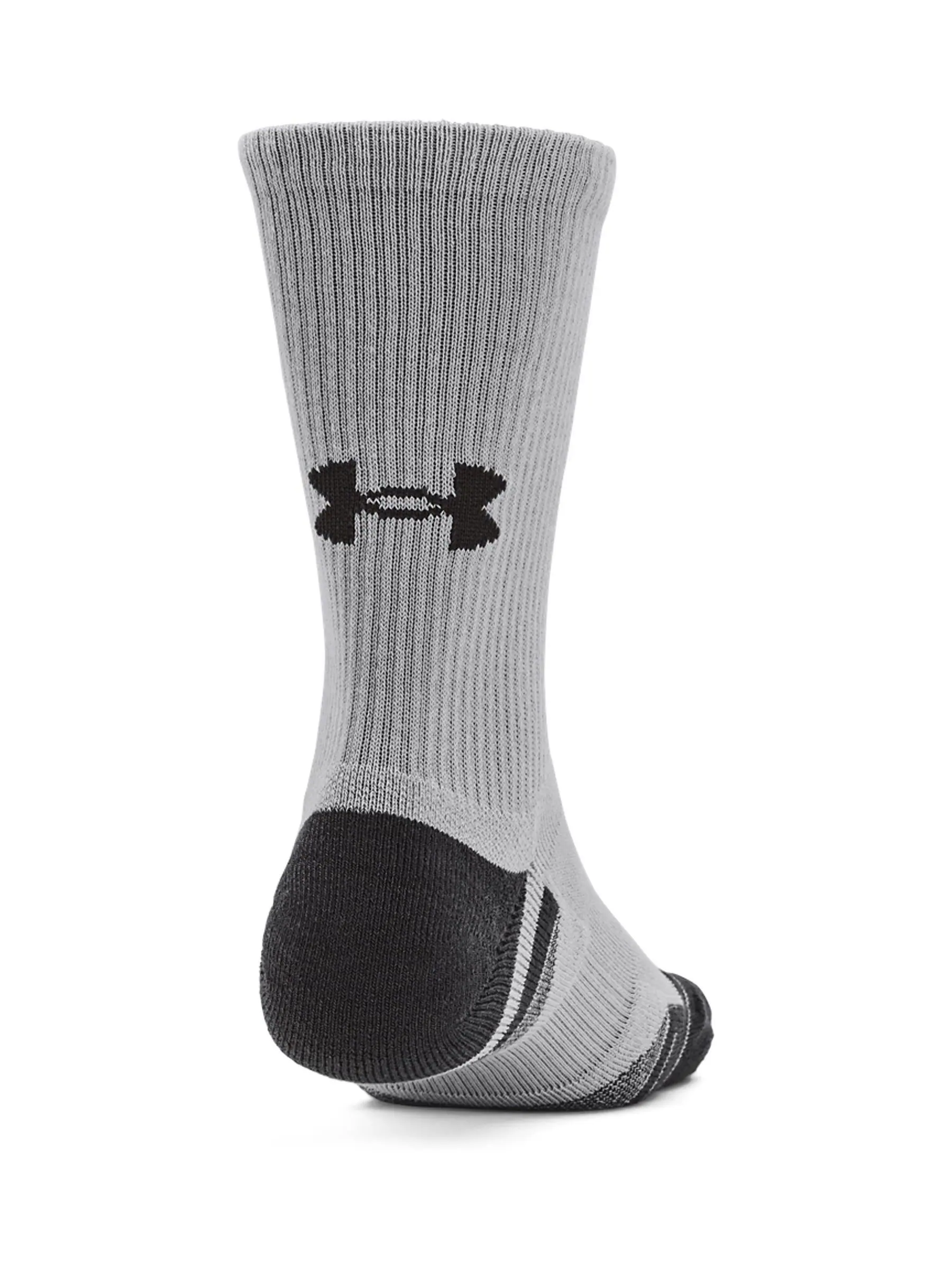Grijs - Under Armour - Performance Tech set van 3 paar sokken