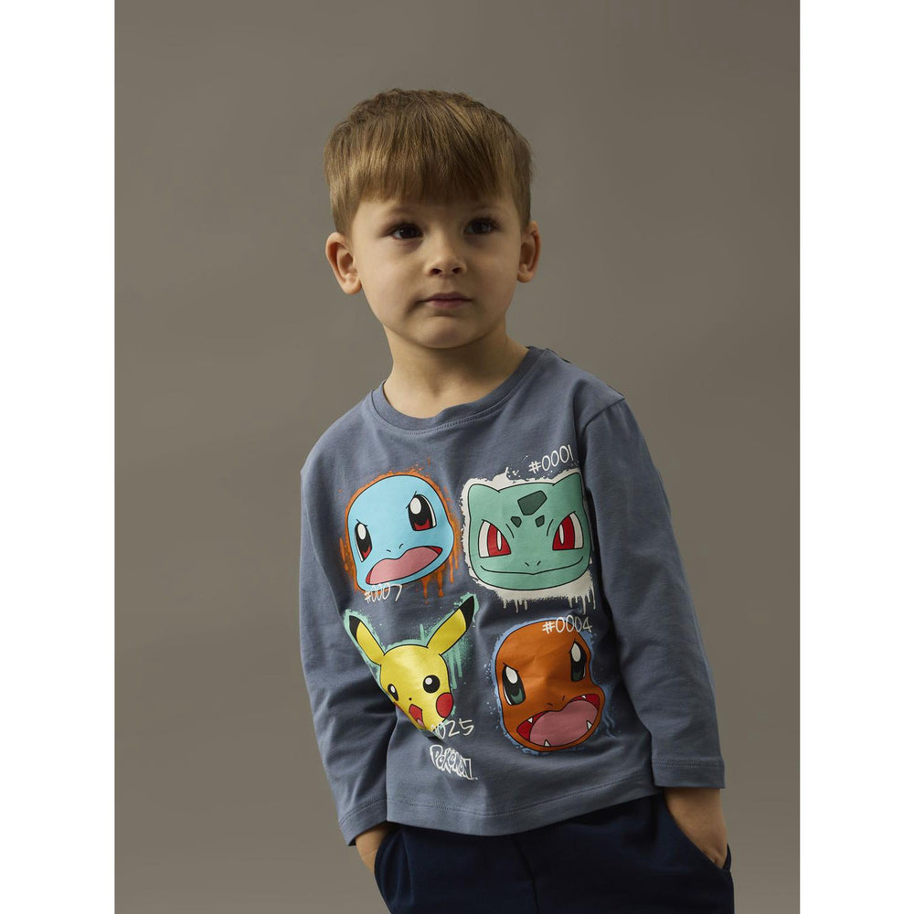 Køb Name It Flint Stone Nmmnor Pokemon Ls Nreg Top Box Sky