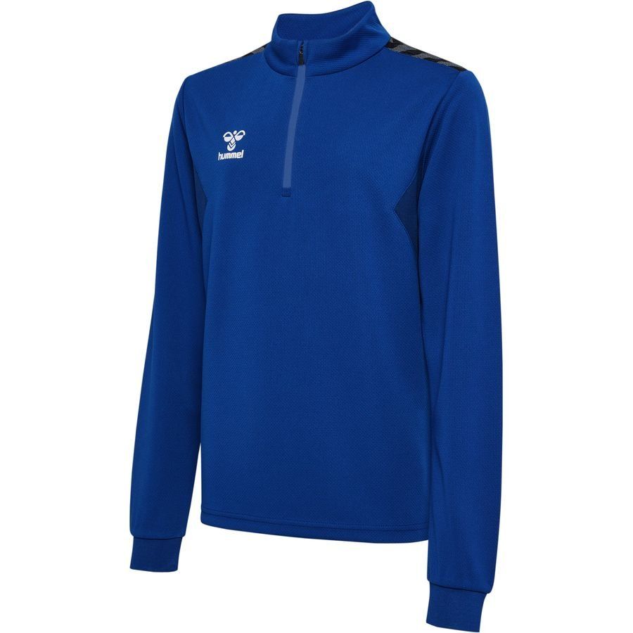 Hummel Maillot d'Entraînement Authentic 1/2 Zip - Bleu