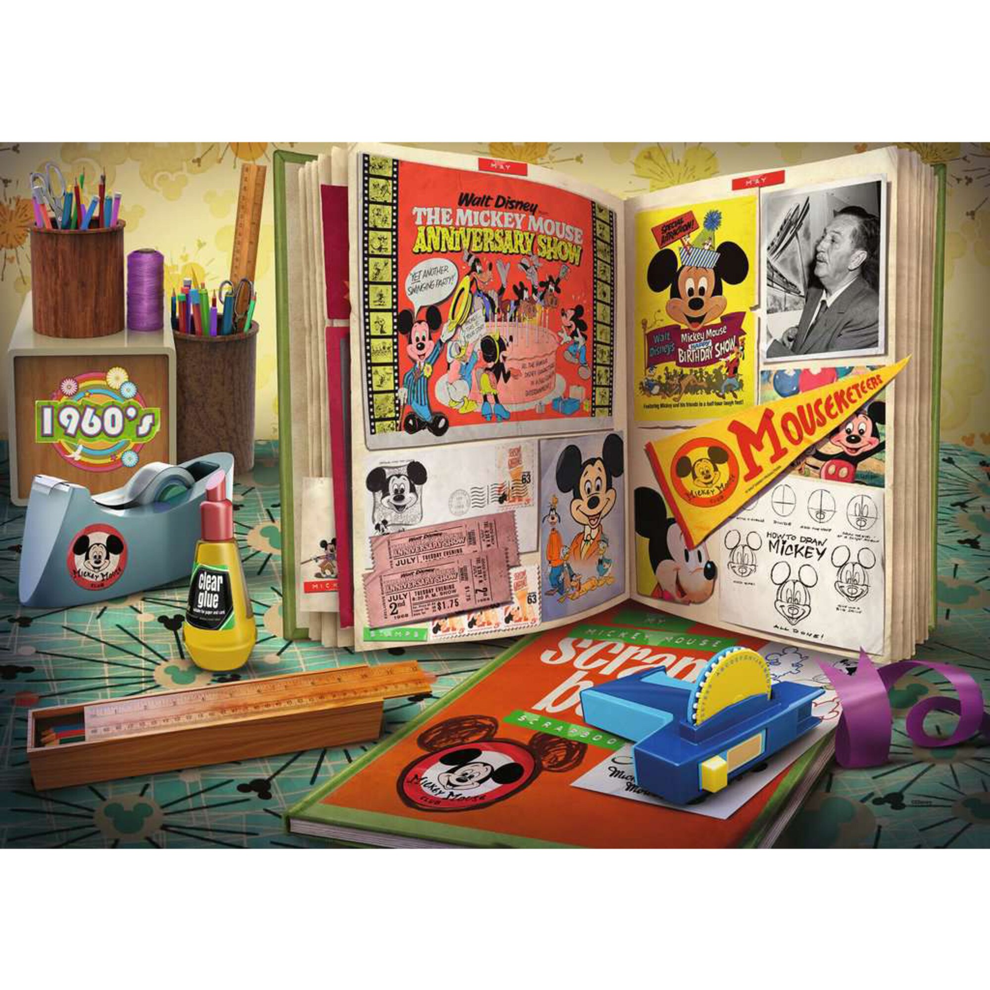 Ravensburger Puzzle Puzzle Disney Collector's Edition - 1960 Mickey Anniversary