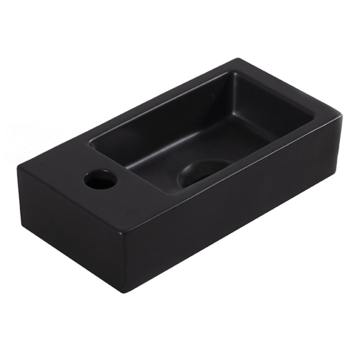 Marho fonteinset compleet links Ondine S mini mat zwart