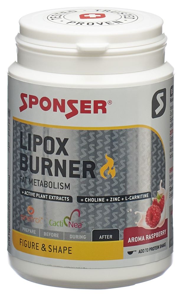 SPONSER Lipox Burner<br>110 g, Dose, Pulver, Raspberry