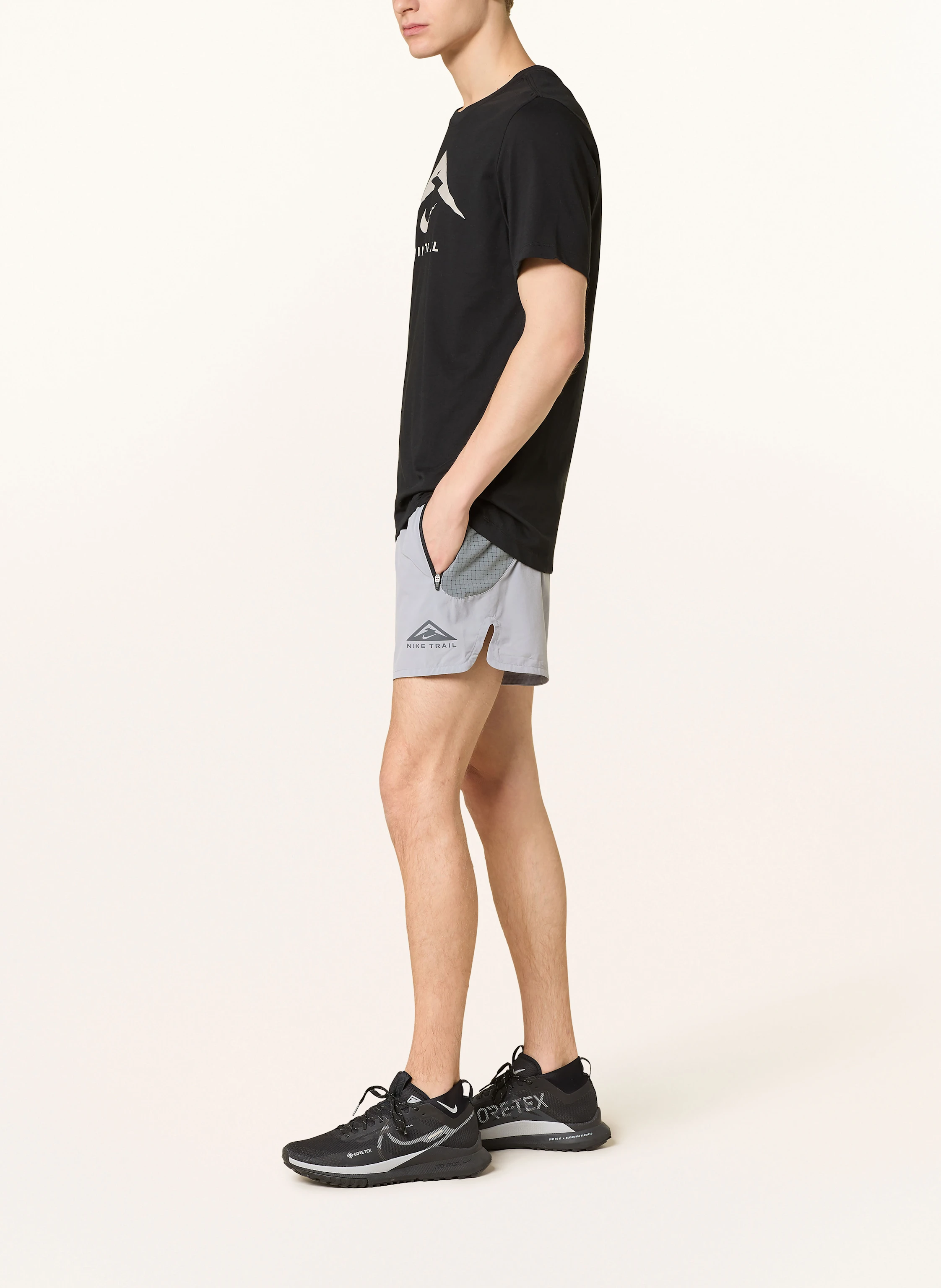 Nike 2-in-1-Laufshorts TRAIL SECOND SUNRISE