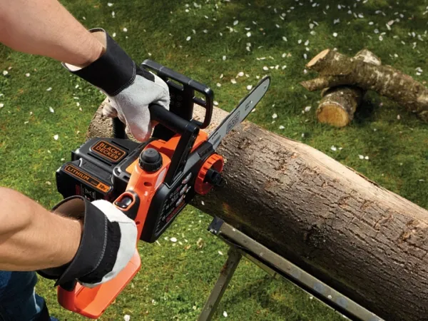 Black & Decker GKC1825L20, 25 cm, 3,5 m/s, Sort, Orange, Batteri, 2 At, Lithium-Ion (Li-Ion)