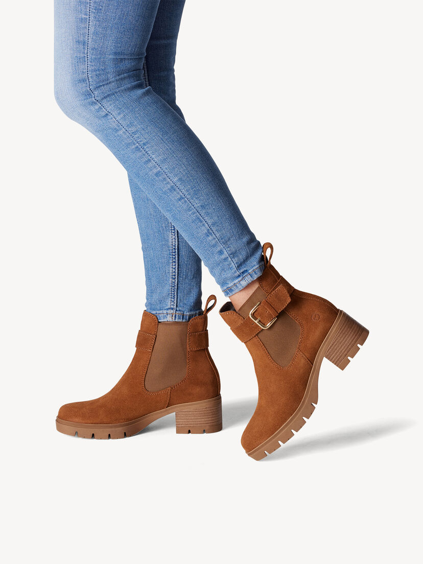 Leren Chelseaboot - bruin
