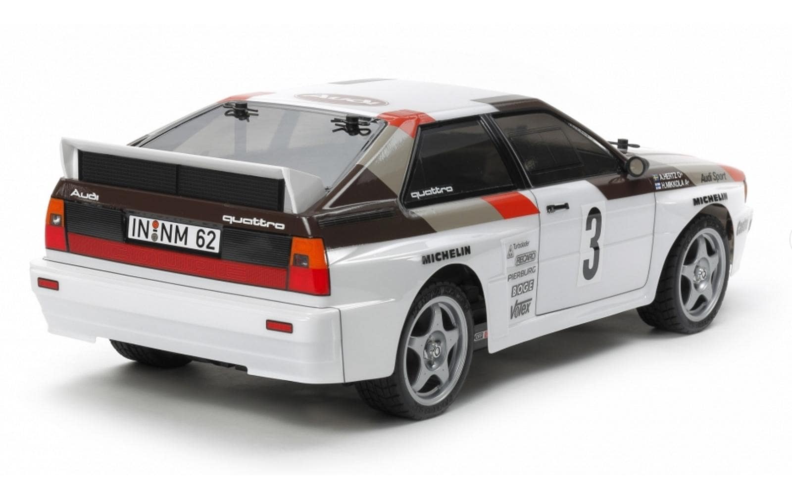 Rally Audi Quattro A2 TT-02 Bausatz<br>Bausatzmodell