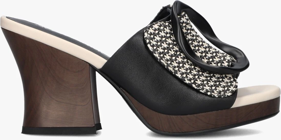 NOA HARMON zwarte noa harmon slippers 9660
