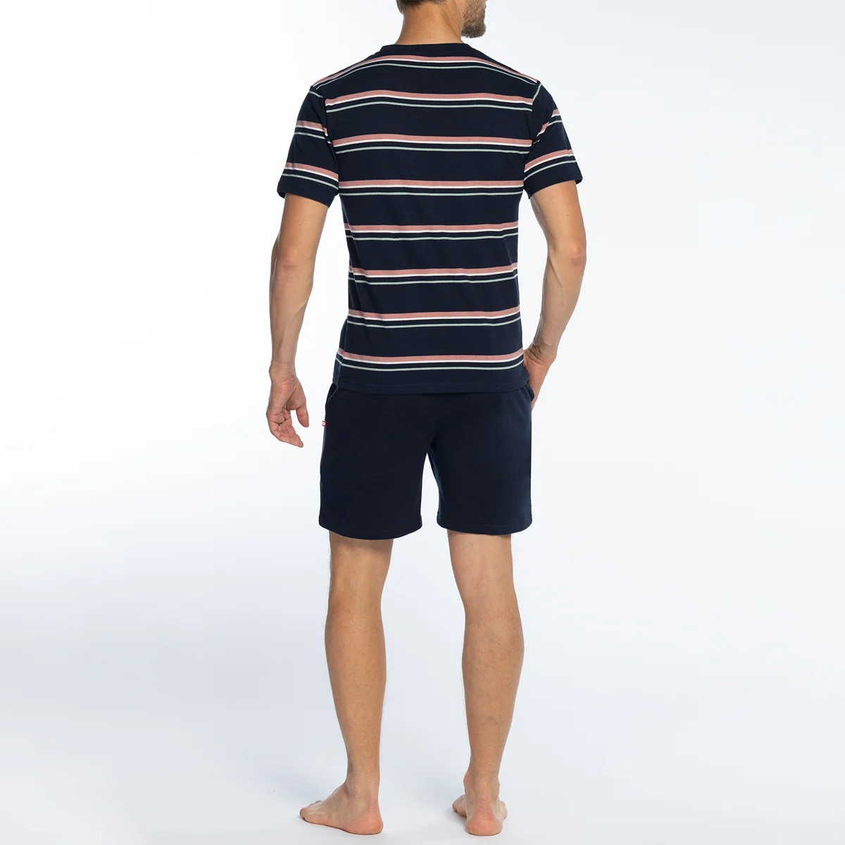 Pyjashort homme SOLE rayé/marine
