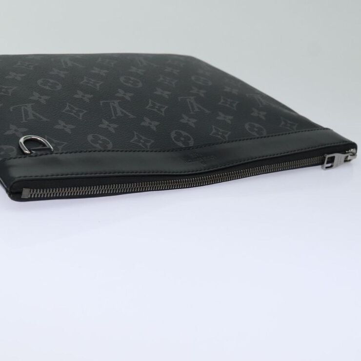 Louis Vuitton Vintage Louis Vuitton Clutch Black