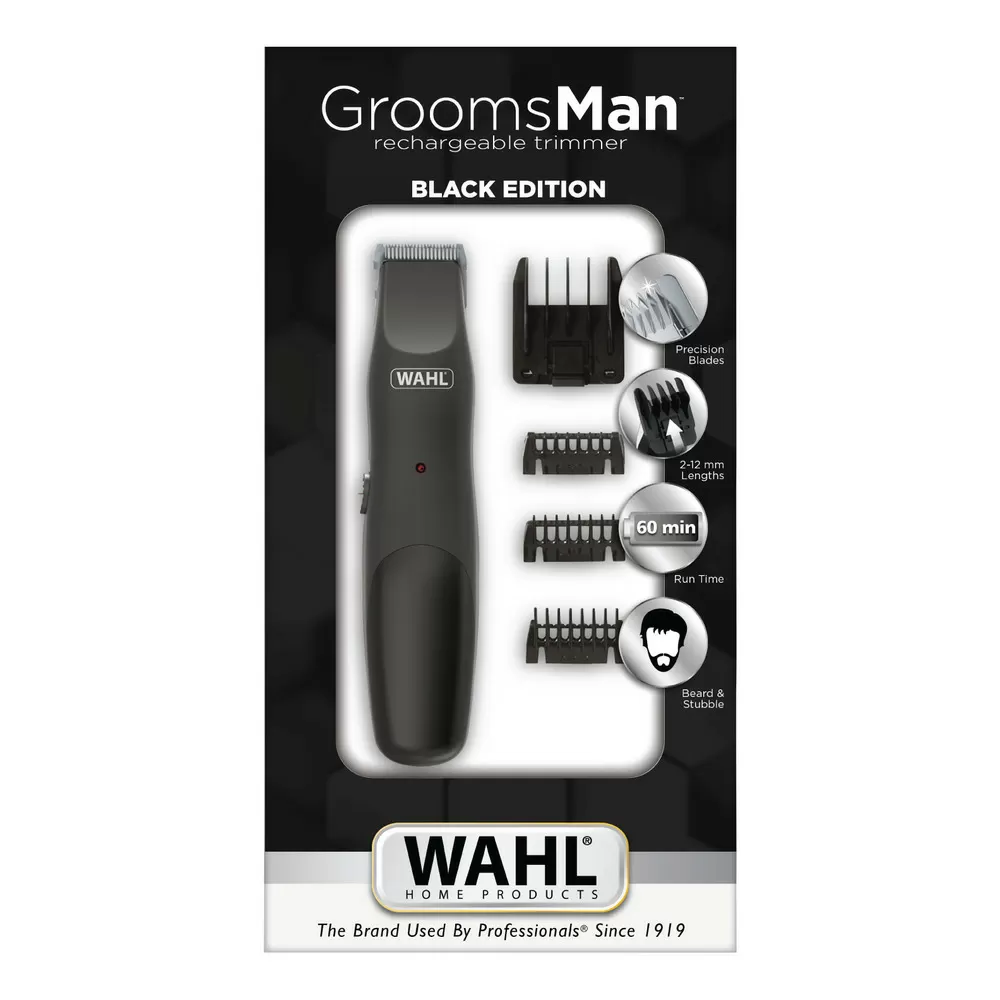 Wahl Black Edition Skæg og Bodytrimmer Groomsman - 1 stk.