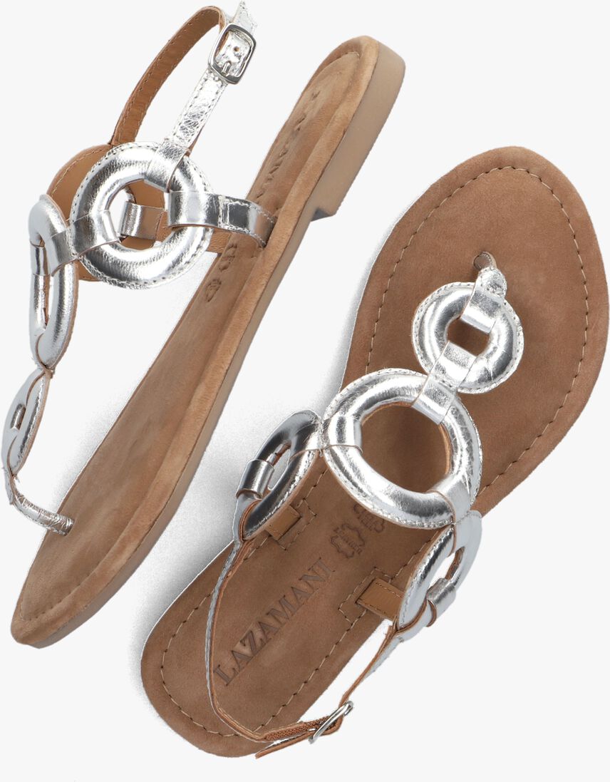 LAZAMANI zilveren lazamani sandalen 33.543