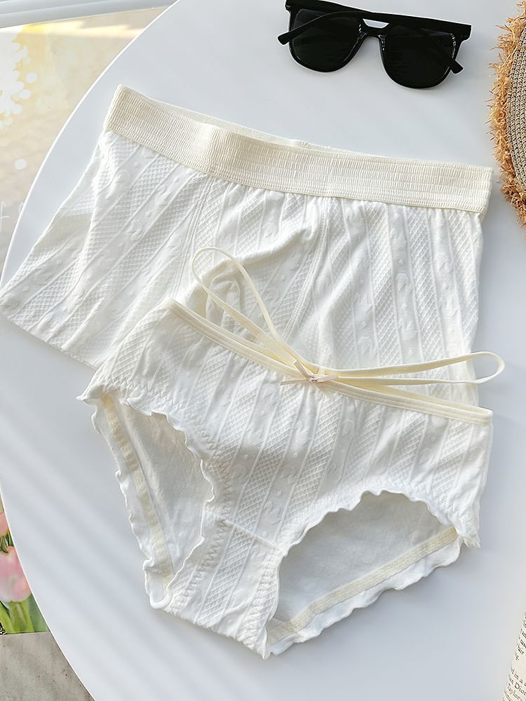 Pancherry - Koppelset: Swan Panties + Boxers