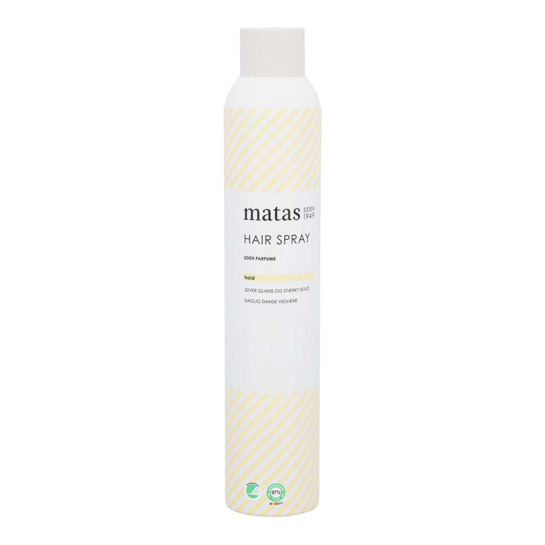 Matas Striber Hair Spray Stærk Hold Uden Parfume 400 ml
