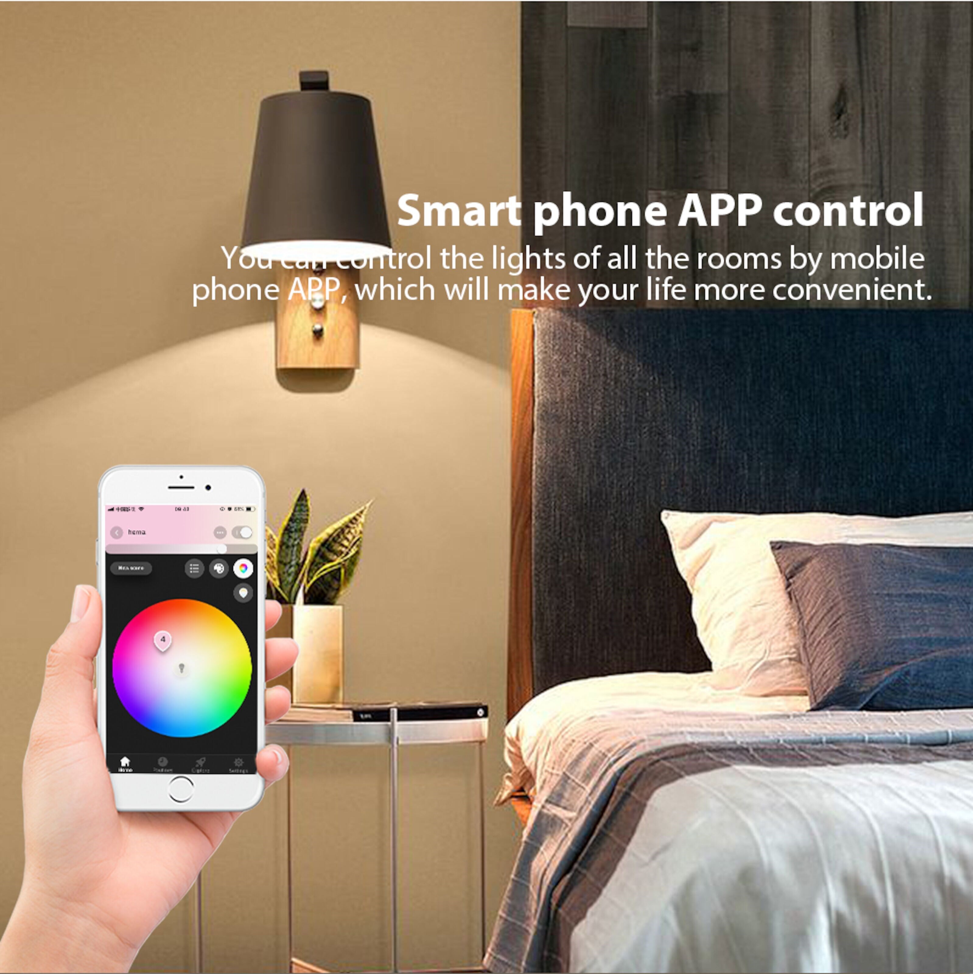 Gledopto Smart MR16 12 V LED-pære RGB+CCT 250 lm
