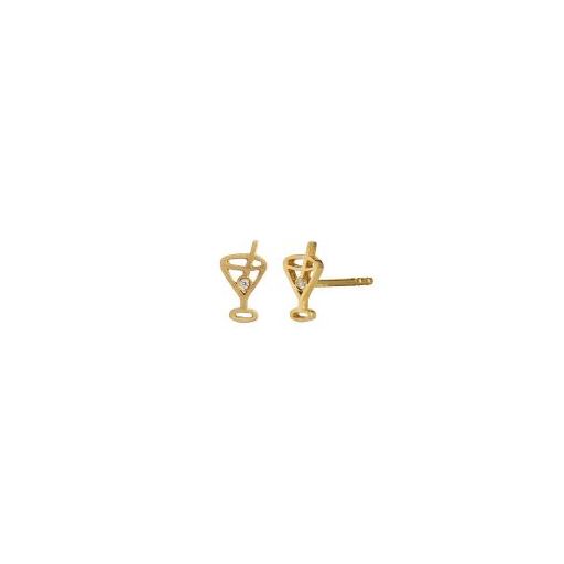 Stine A Petit Cocktail Ørering, Guld