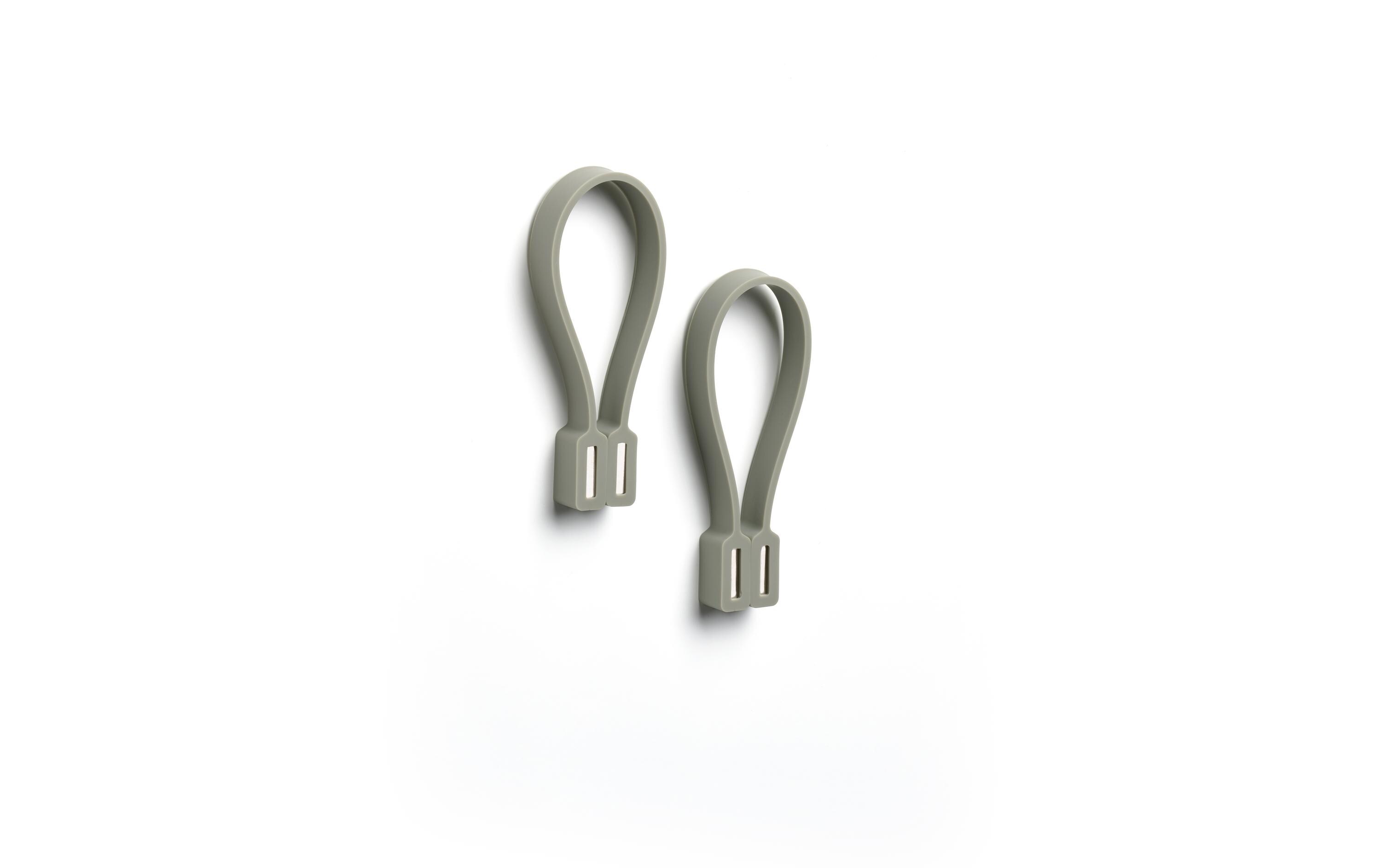 Handtuchhalter Loop 2 Stück, EukalyptusgrünTuchhalter mit Magnet
