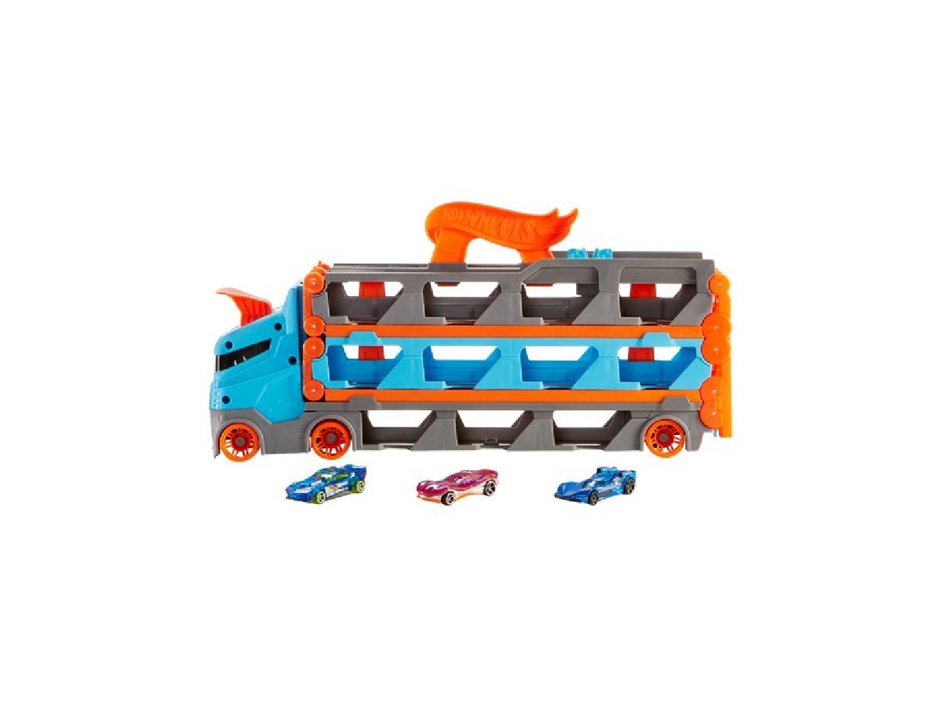 CAMIÃO TRANSPORTE HOT WHEELS SPEEDWAY