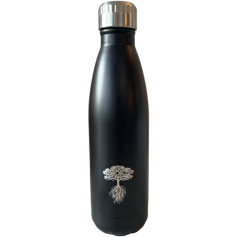 Treeck Thermosflasche, 500 ml, schwarz matt, 1 Stück