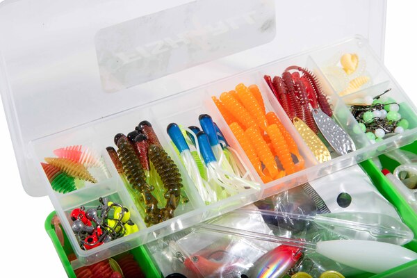 Boîte de leurres pour la truite Fish4All Trout Lure Box (151pcs)