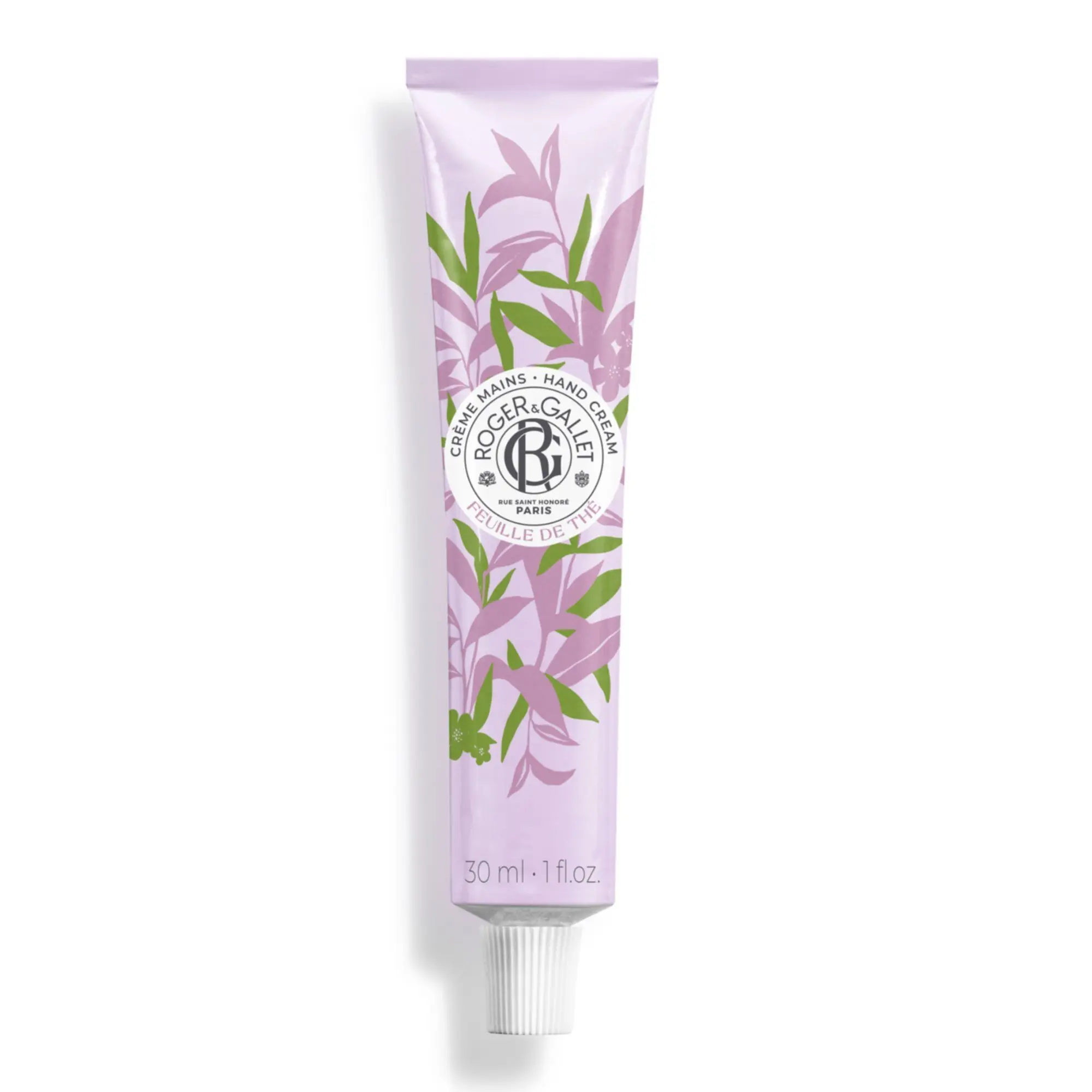 Roger&Gallet - Feuille de Thé Crème Mains Bienfaisante Tube 30ml - Mains