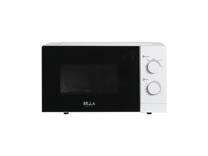 Berger Lanz Mikrowelle mit Grill MW20P71 Schwarz/Weiss Mikrowelle mit Grillfunktion