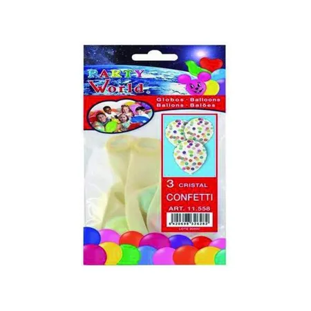 Comercial Persan Konfetti-Ballons Ø30cm 3 Stück