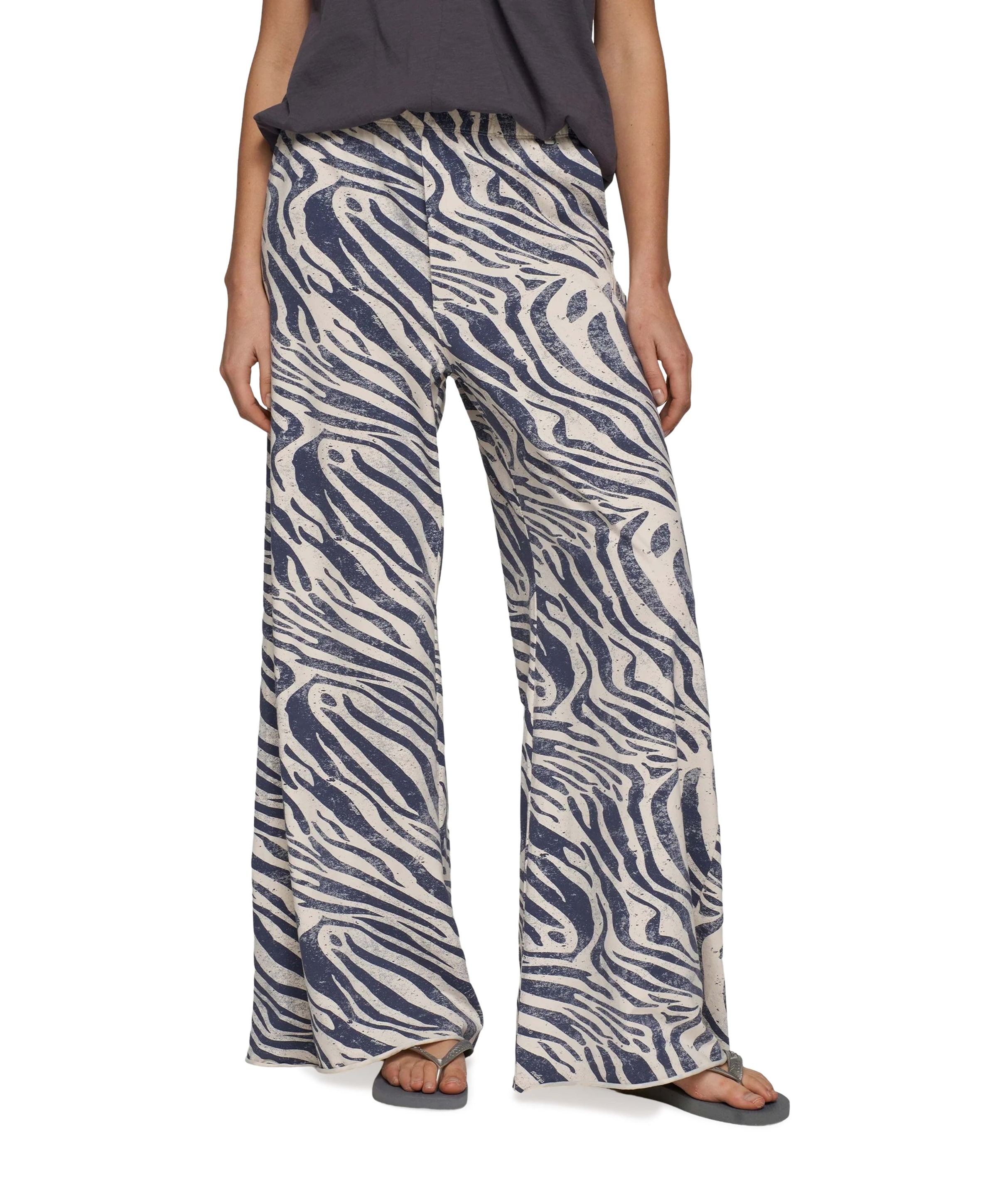 10 Days zebra dames broek ecru