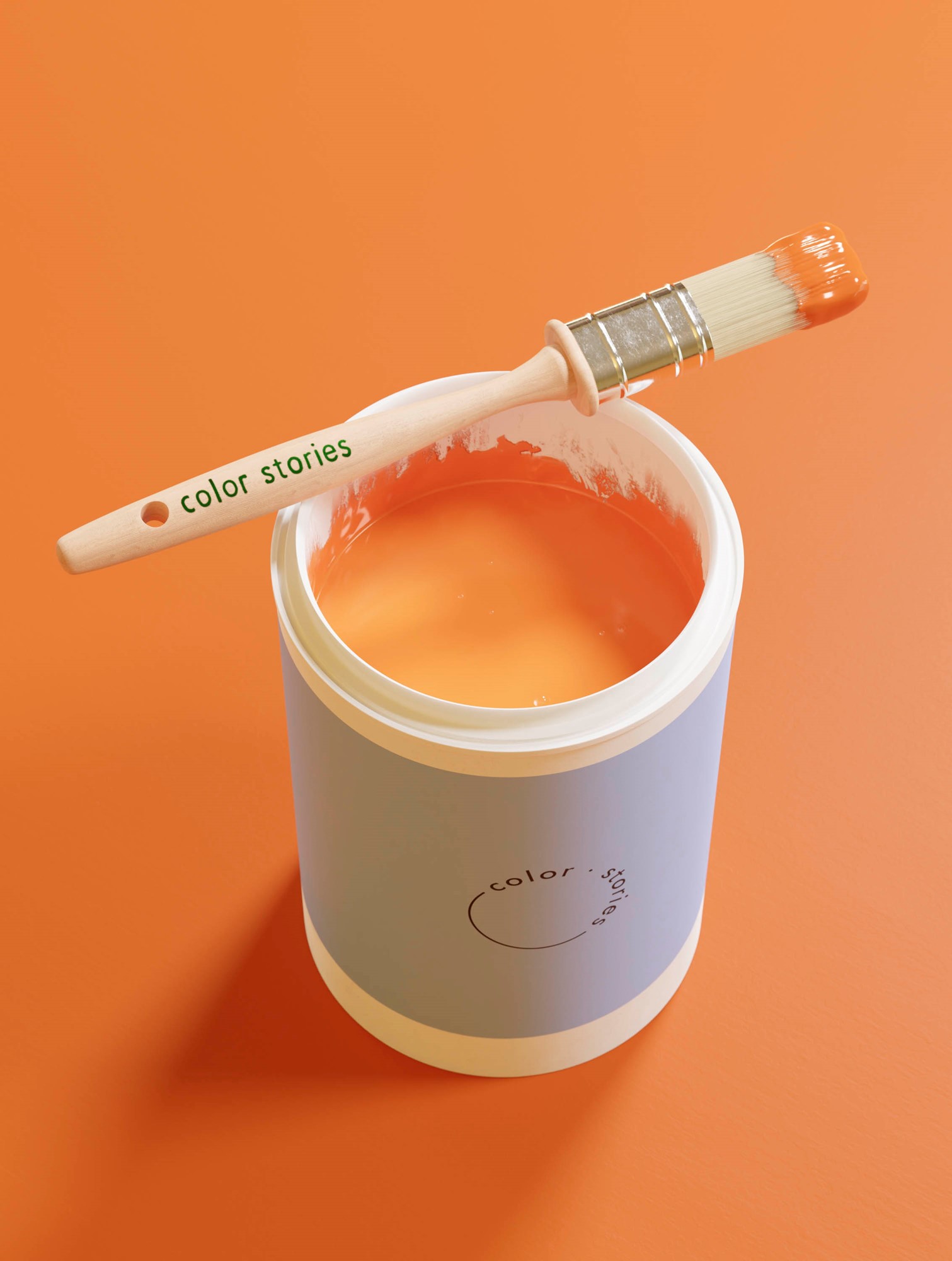 Maling Pumpkin 2000 ml | Akrylmaling. | Orange | Color Stories