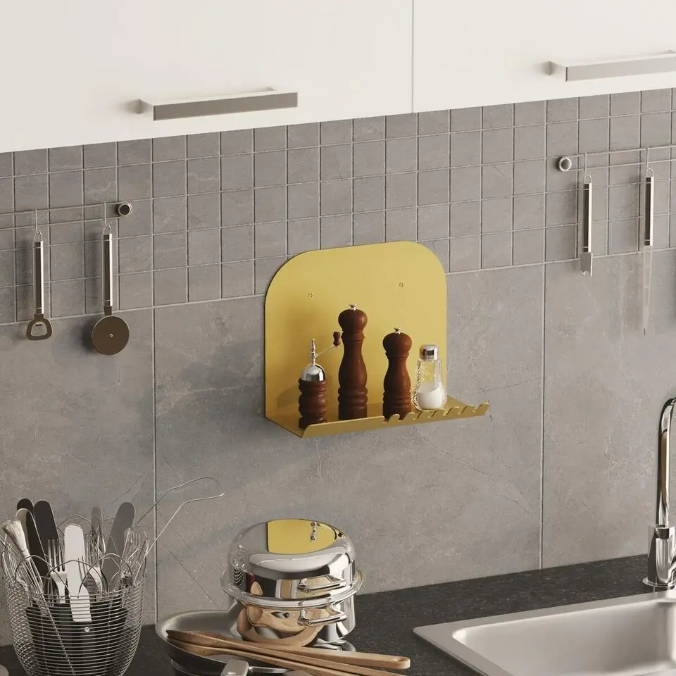 CALICOSY - Wandrek NOVA - Gouden - 23x28x12 cm