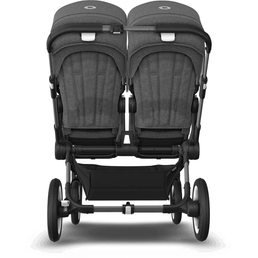 bugaboo Zwillingswagen Donkey 5 Twin Complete GraphiteGrey Melange