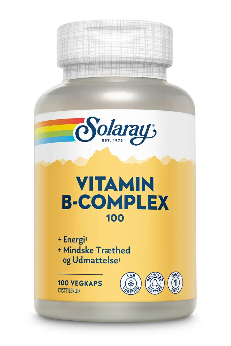 Solaray Vitamin B-Complex 100 - 100 kaps.