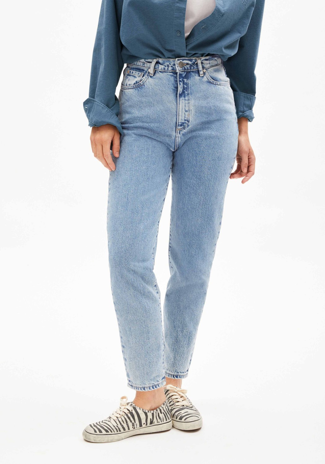 Armedangels Damen-Jeans Mairaa Fresh Blue