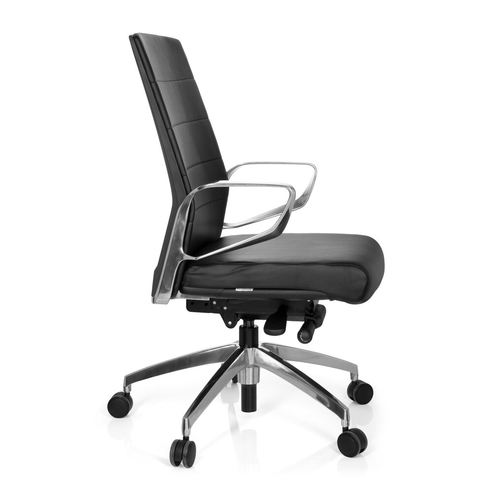 Profi Bürostuhl PROVIDER Kunstleder mit Armlehnen hjh OFFICE
