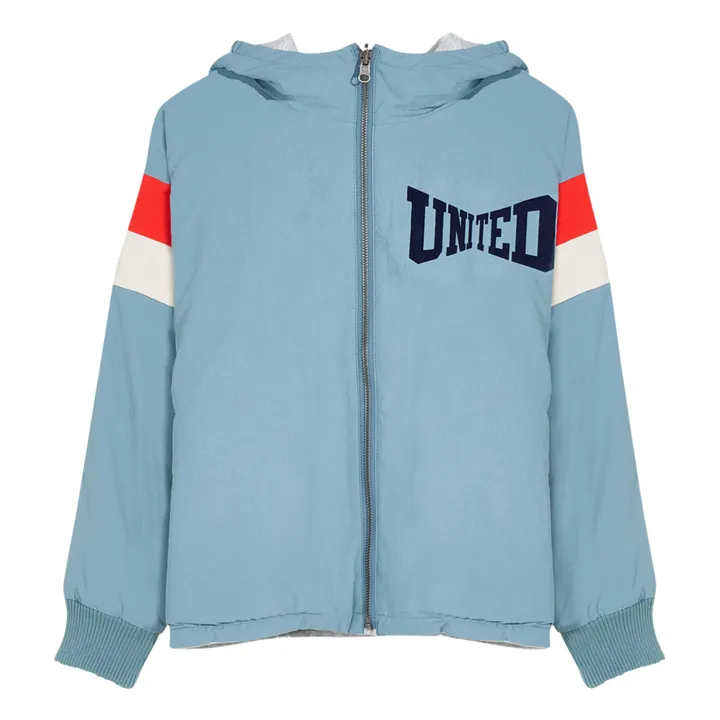 Bellerose Veste Réversible Henrik | Bleu gris